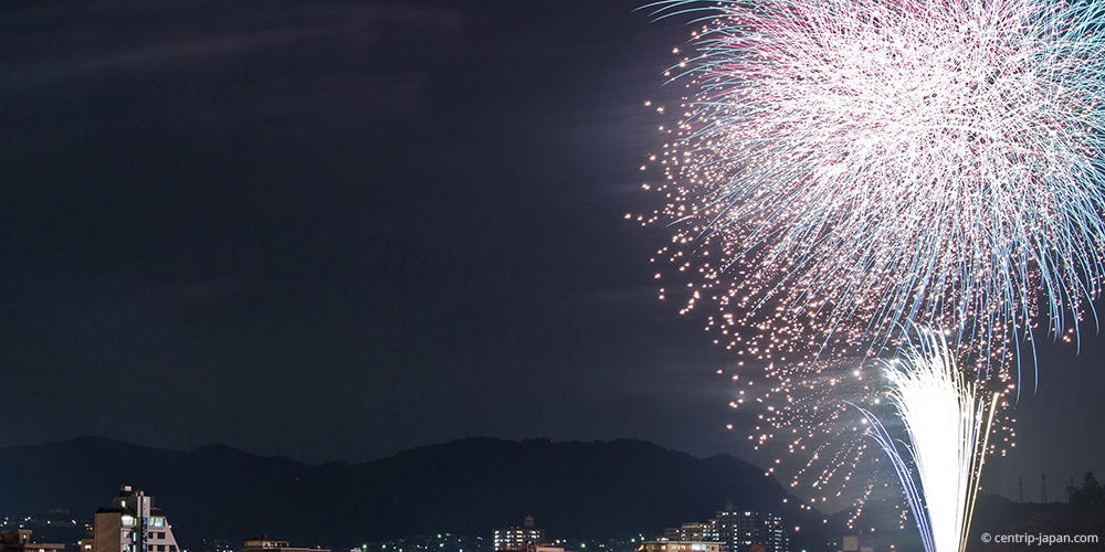 日本夏天的花火大会 Centrip Japan