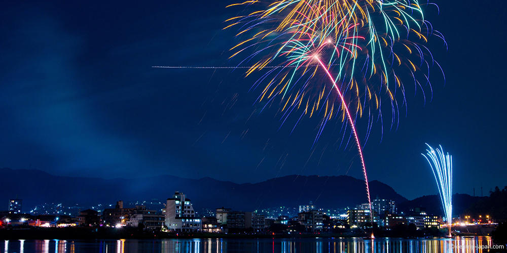 日本夏天的花火大会 Centrip Japan