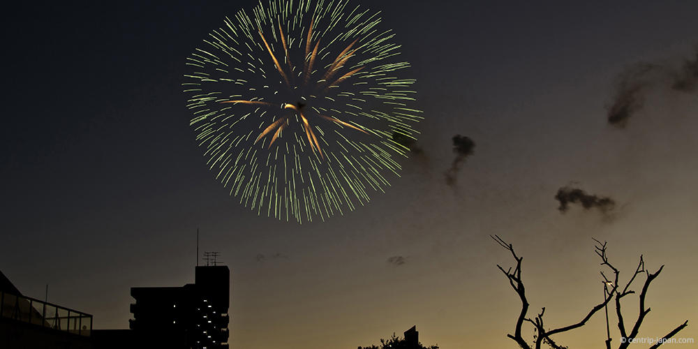 日本夏天的花火大会 Centrip Japan