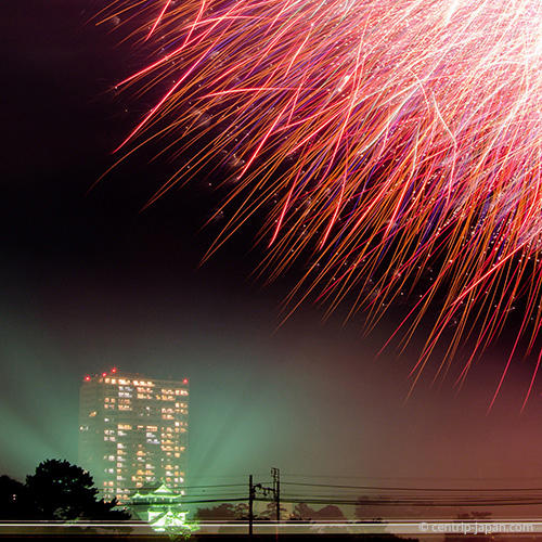 日本夏天的花火大会 Centrip Japan