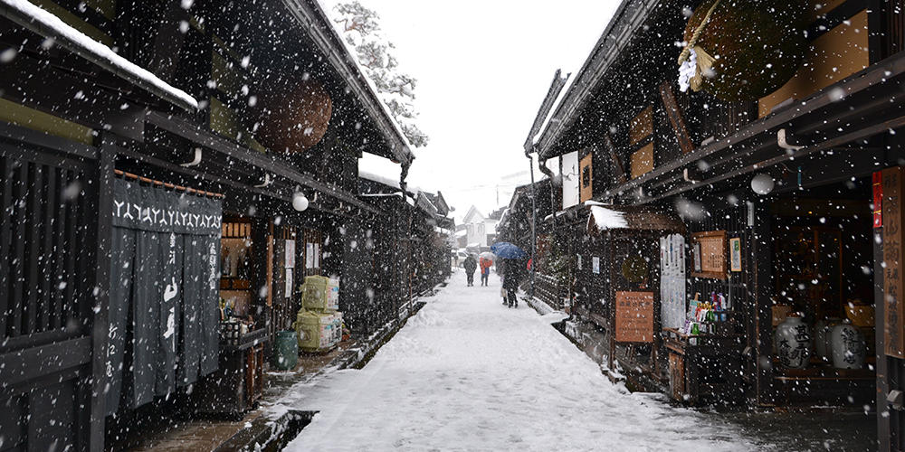 Snowy street