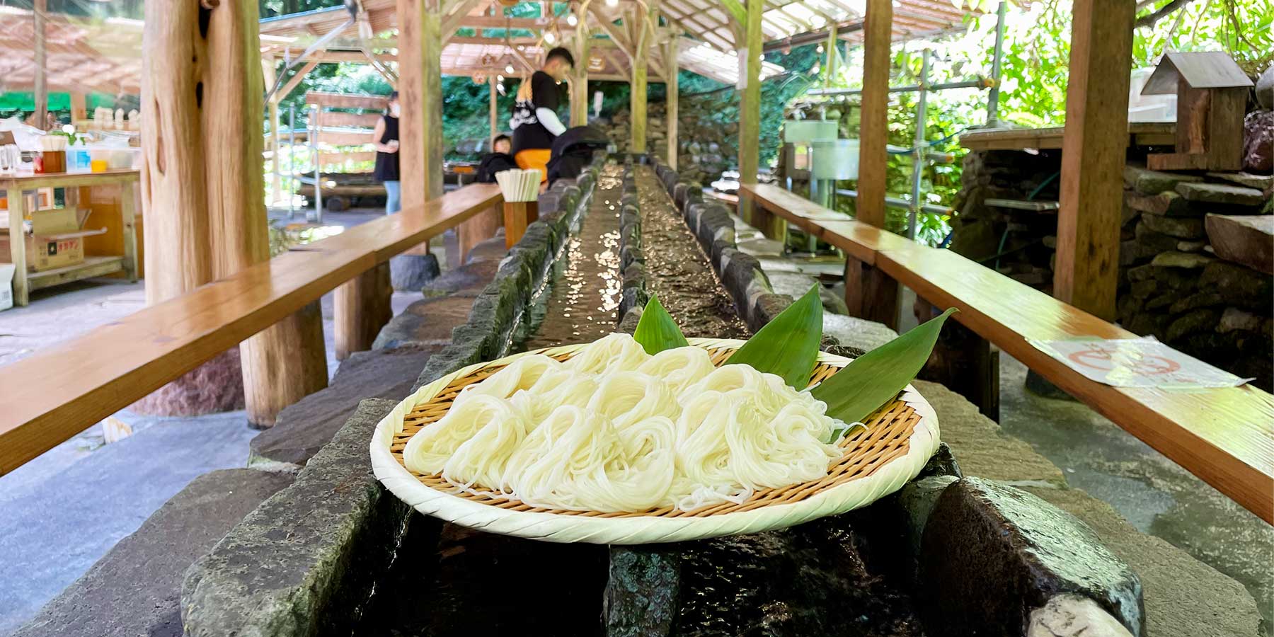 【阿弥陀ヶ滝荘流しそうめん】郡上市白鳥町、暑い夏を涼しく過ごそう！ | Centrip JAPAN
